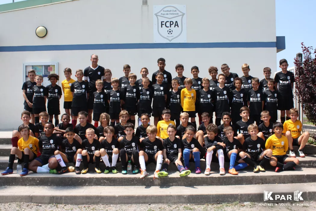 KparK partenaire officiel de l'école de foot du FC Pays de L'Arbresle