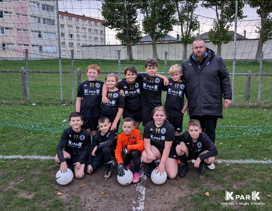 Remise officielle Fc Solesmes photo d'équipe