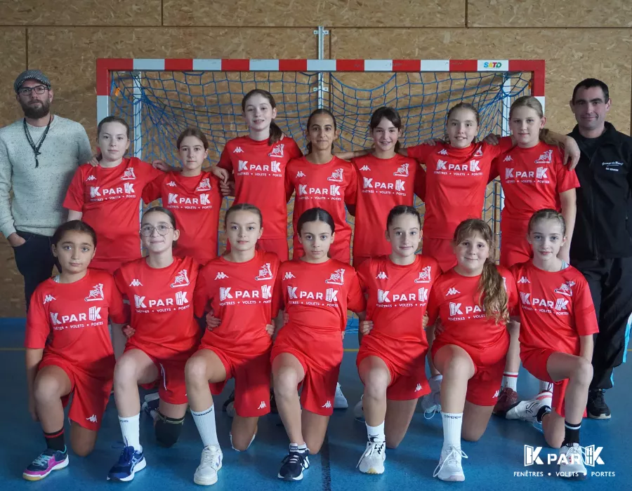 Remise officielle Handball Chaux-des-Prés photo d'équipe